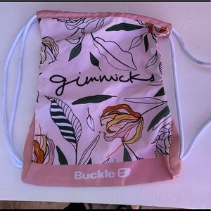 BUCKLE drawstring backpack